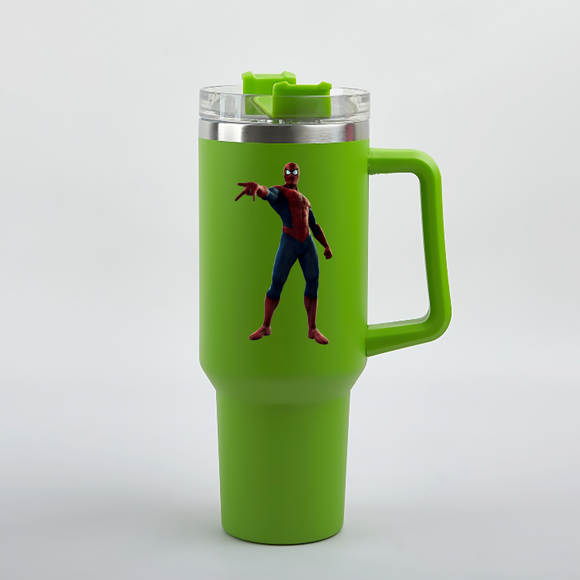 （画像用） Spider Man スパイダーマン 1200mL車用タンブラー（カラープリント）